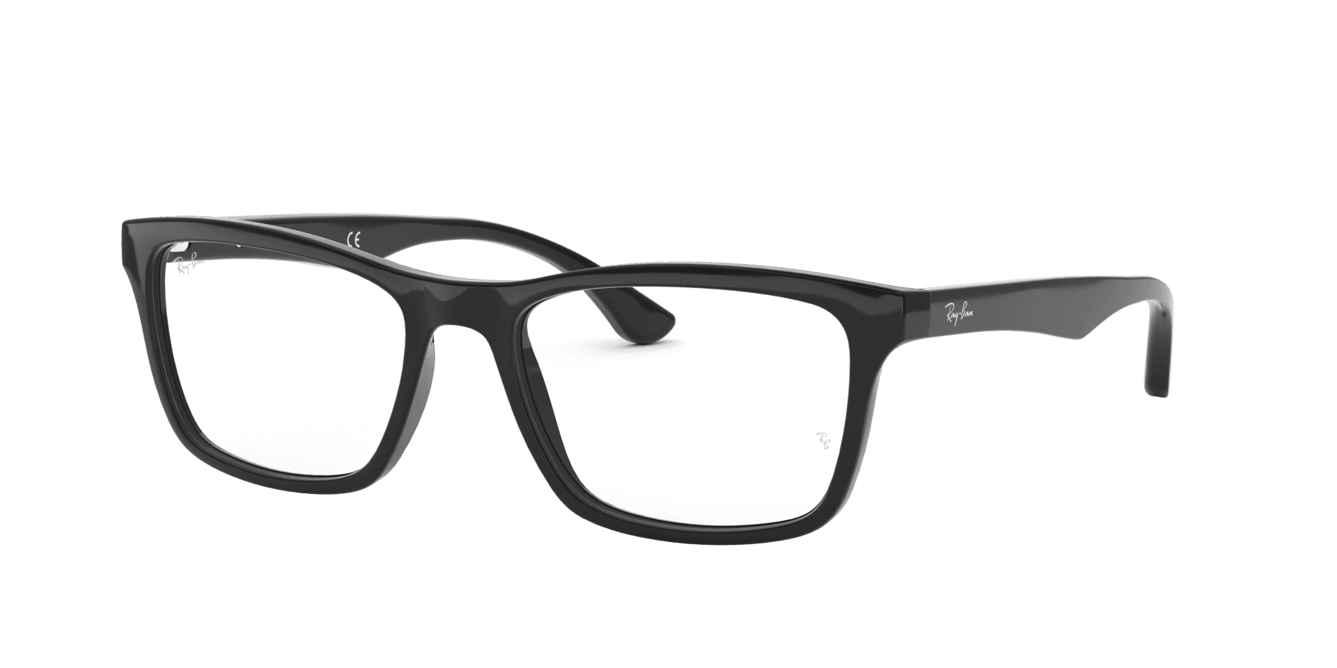 Ray-Ban RX5279 2000 Black Square Eyeglasses (53mm) - view 13