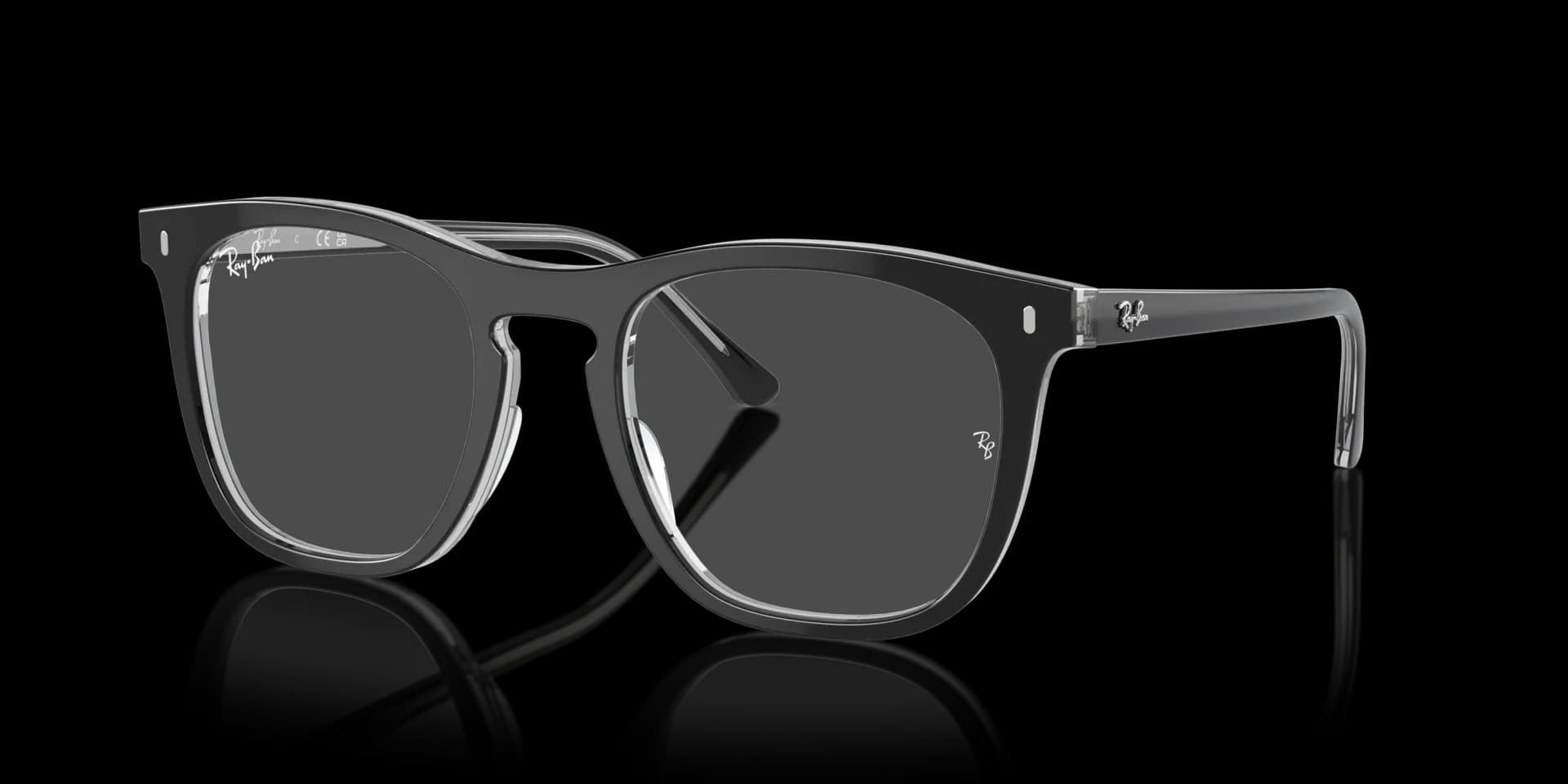 Ray-Ban Wayfarer Way 0RX2210V8367 51M Grey Eyeglasses - side view