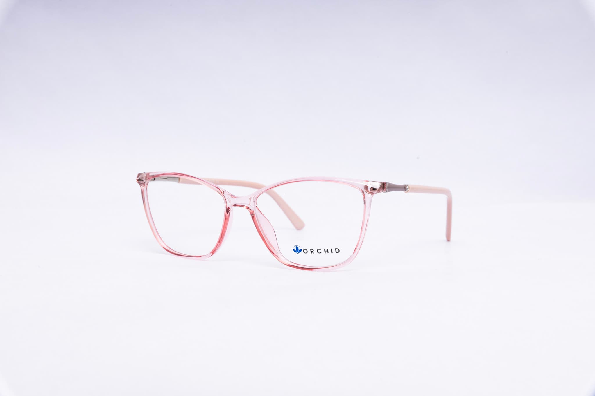 Orchid Blush Crystal Eyewear — Lightweight Transparent Pink Frames for Everyday Elegance — thumbnail 5
