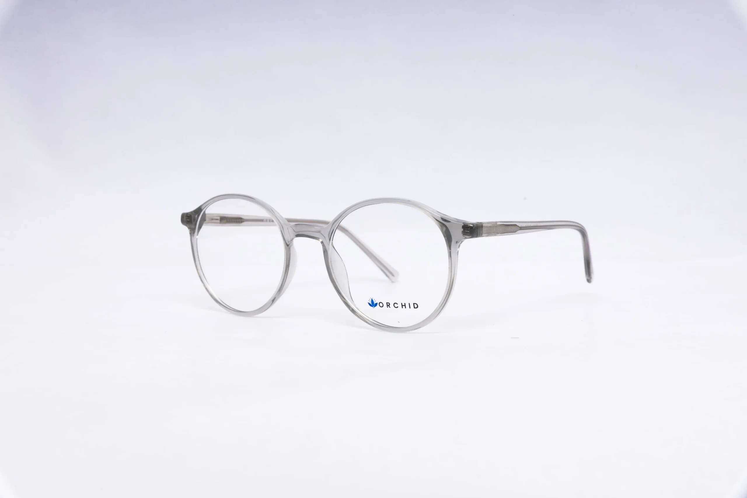 Milamo Round Gold-Brown Eyeglasses
