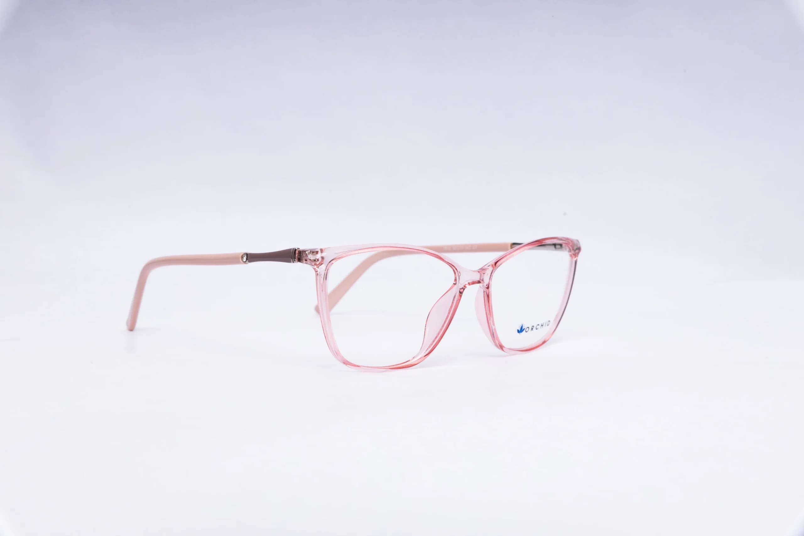 Orchid Rectangular Pink Eyeglasses