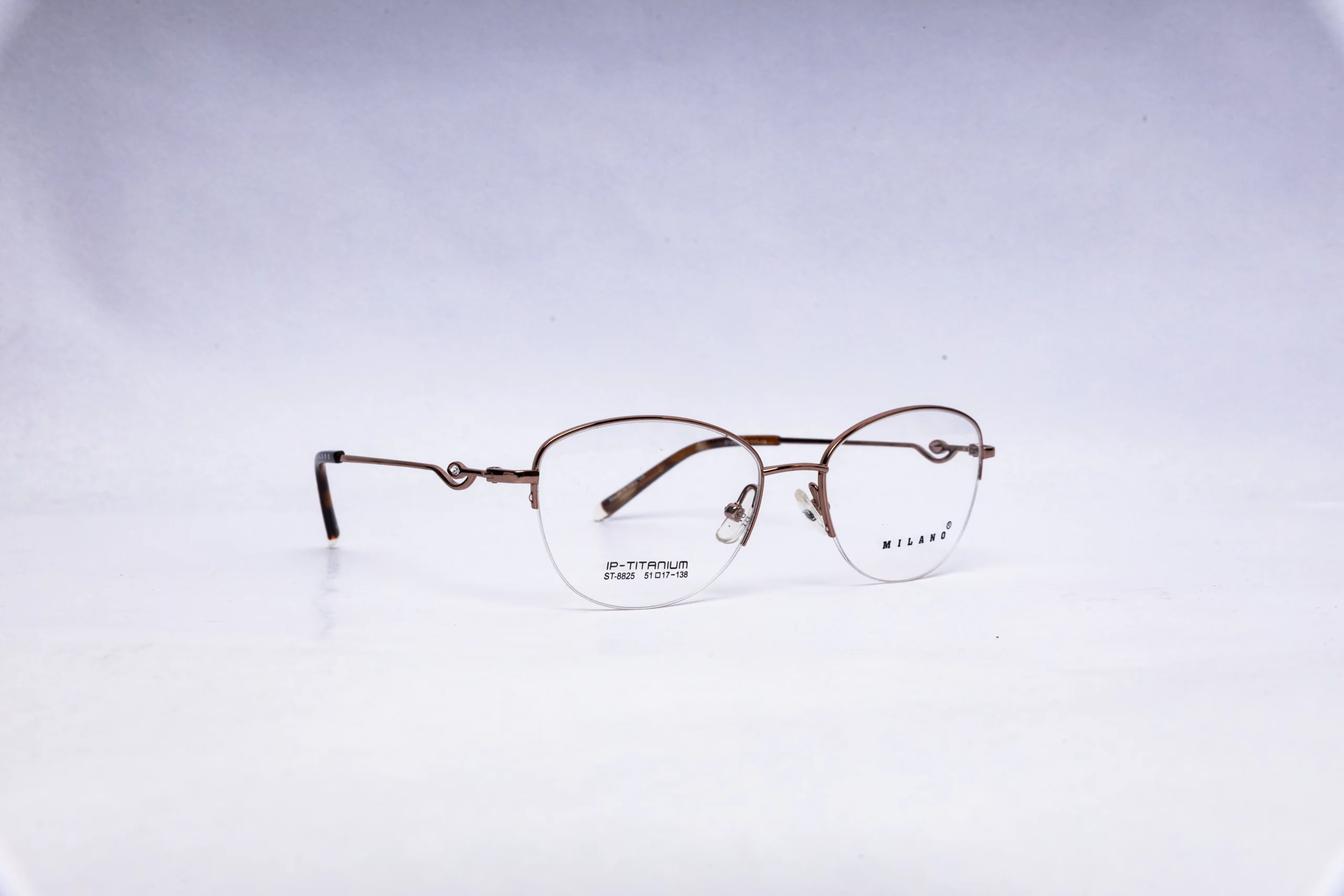 MILAMO Round Pink Purple Eyeglasses - Image 2