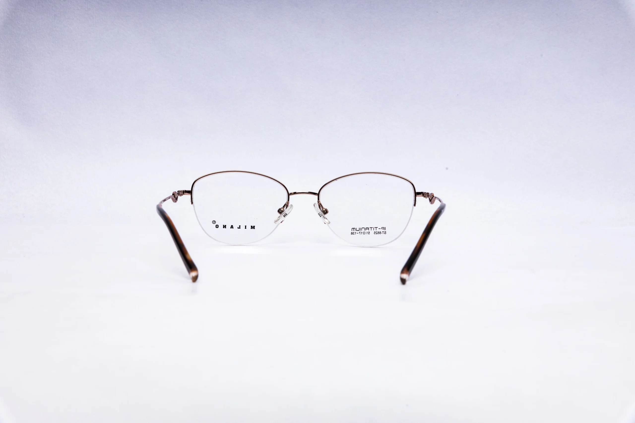 MILAMO Round Pink Purple Eyeglasses - Image 4