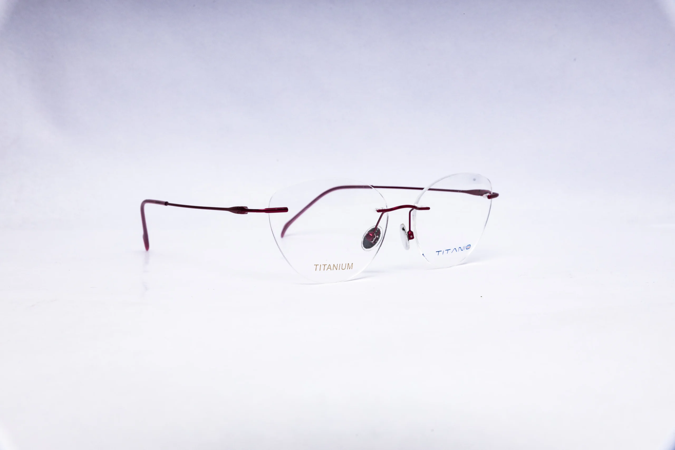 ORCHID Rectangular Blue Eyeglasses - Image 2
