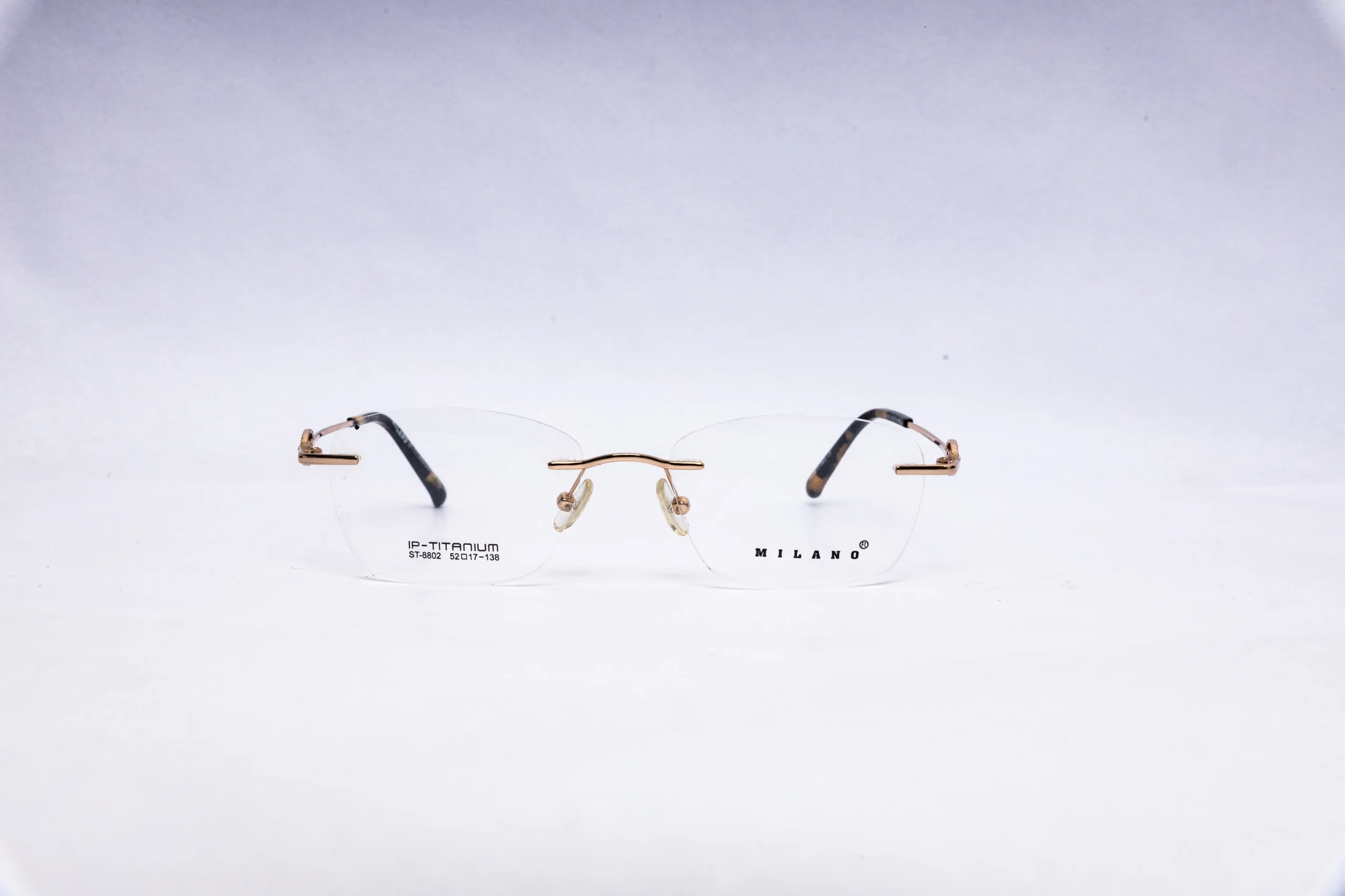 ORCHID Rectangular Blue Eyeglasses