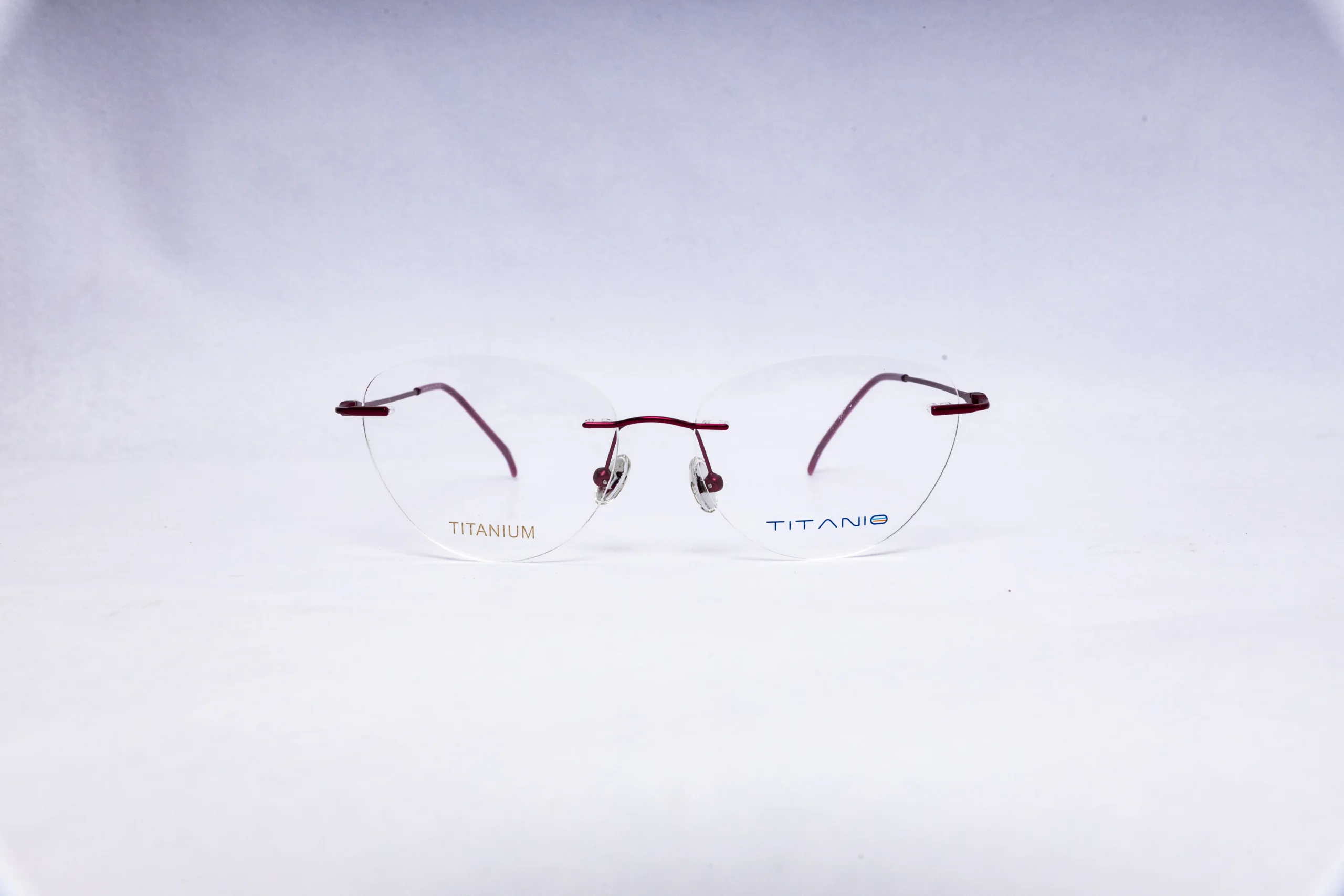 ORCHID Rectangular Blue Eyeglasses
