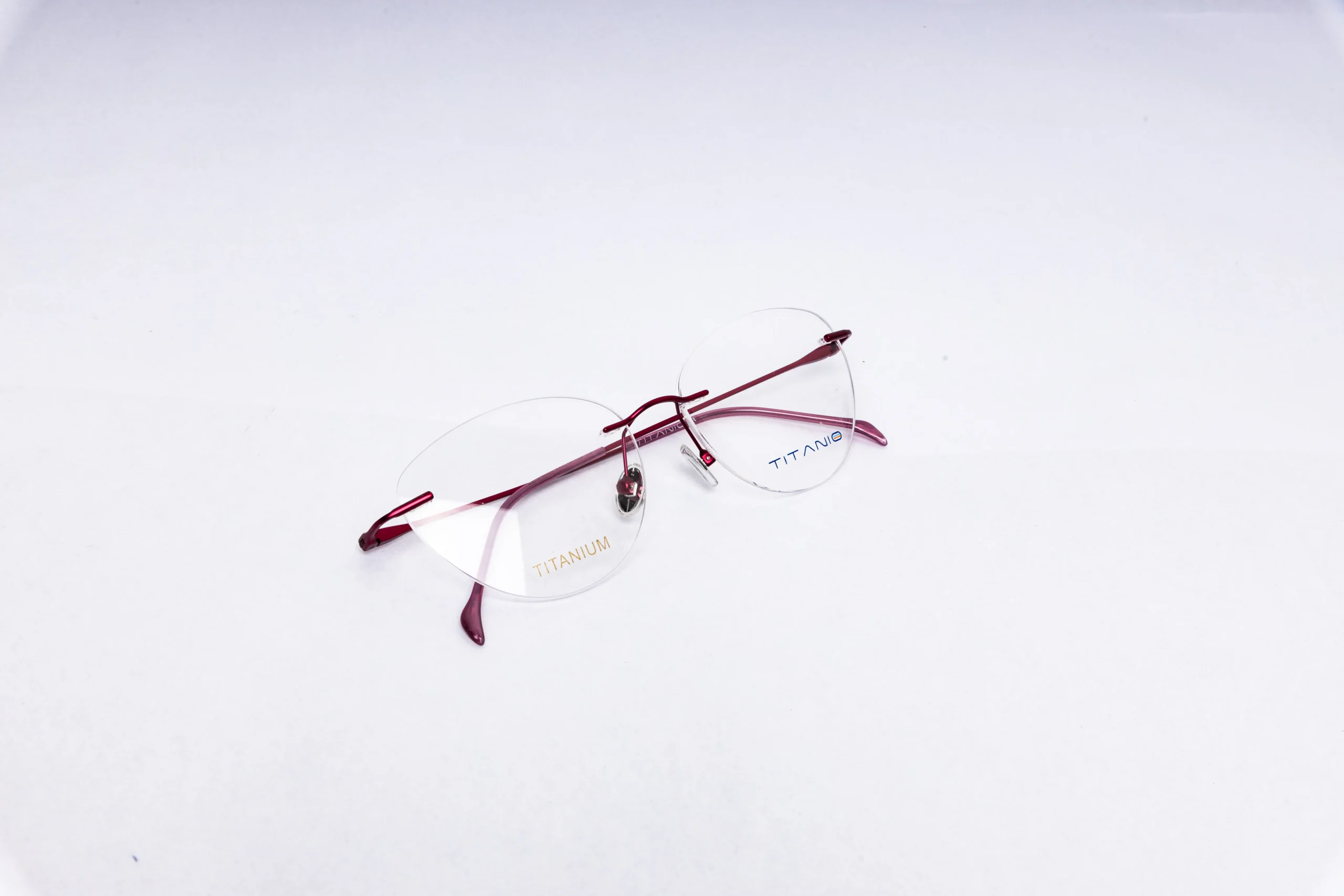 ORCHID Rectangular Blue Eyeglasses - Image 4