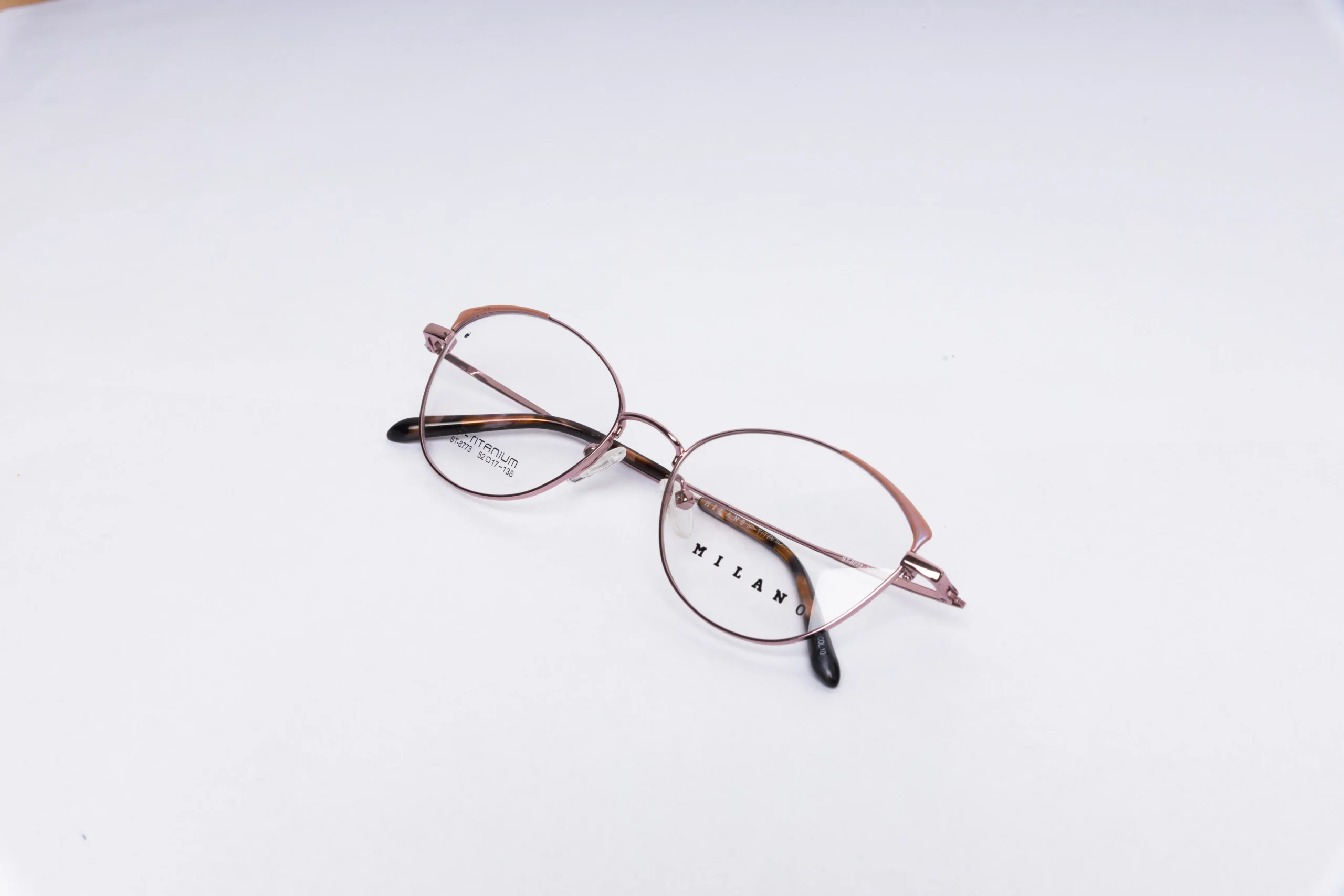 ORCHID Rectangular Blue Grey Eyeglasses - Image 5