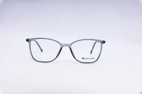 ORCHID Rectangular Blue Grey Eyeglasses