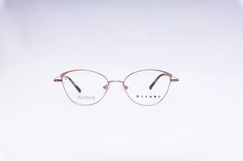 ORCHID Rectangular Blue Grey Eyeglasses