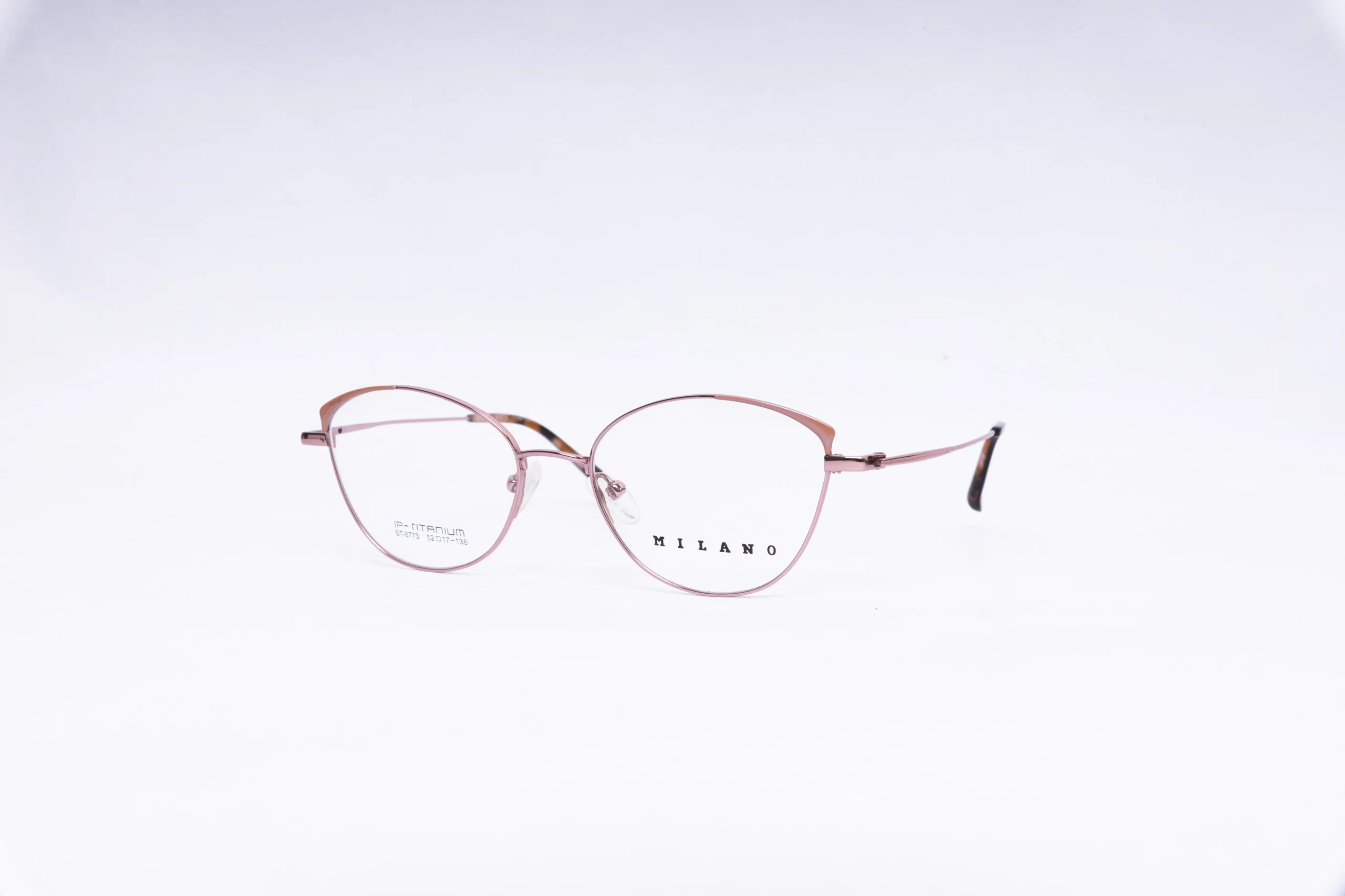 ORCHID Rectangular Blue Grey Eyeglasses - Image 3