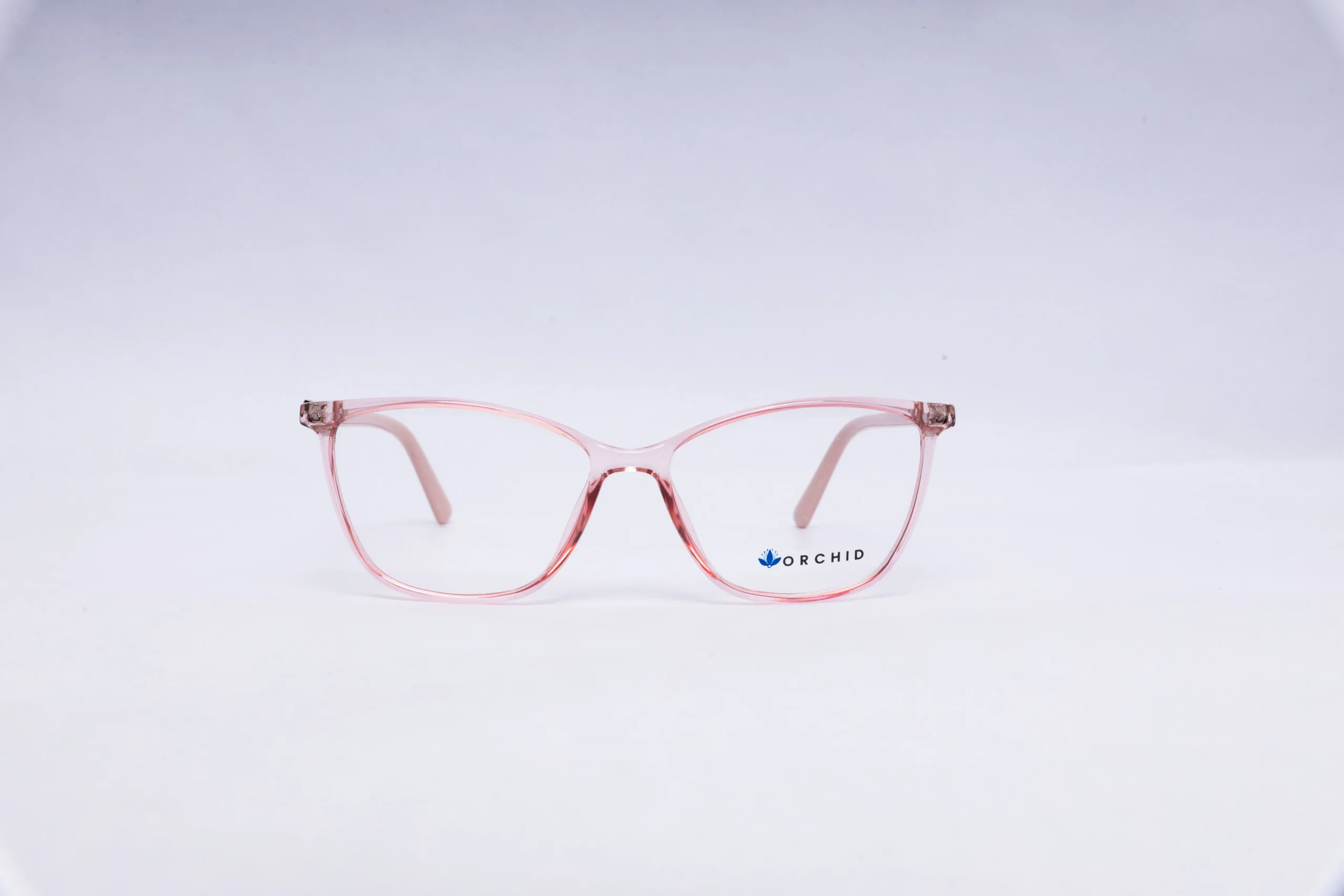 ORCHID Rectangular Pink Eyeglasses - Image 2