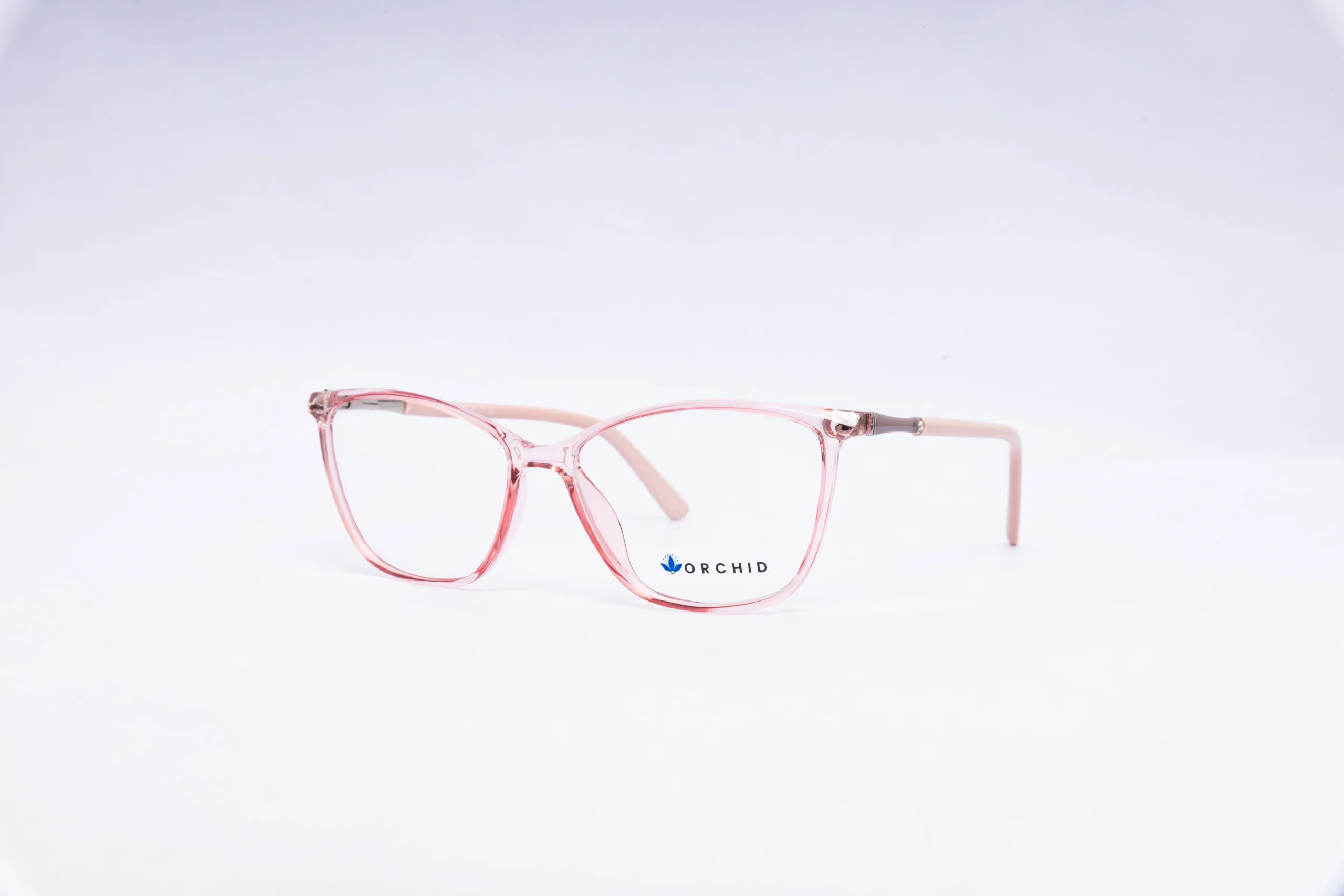 ORCHID Rectangular Pink Eyeglasses - Image 3