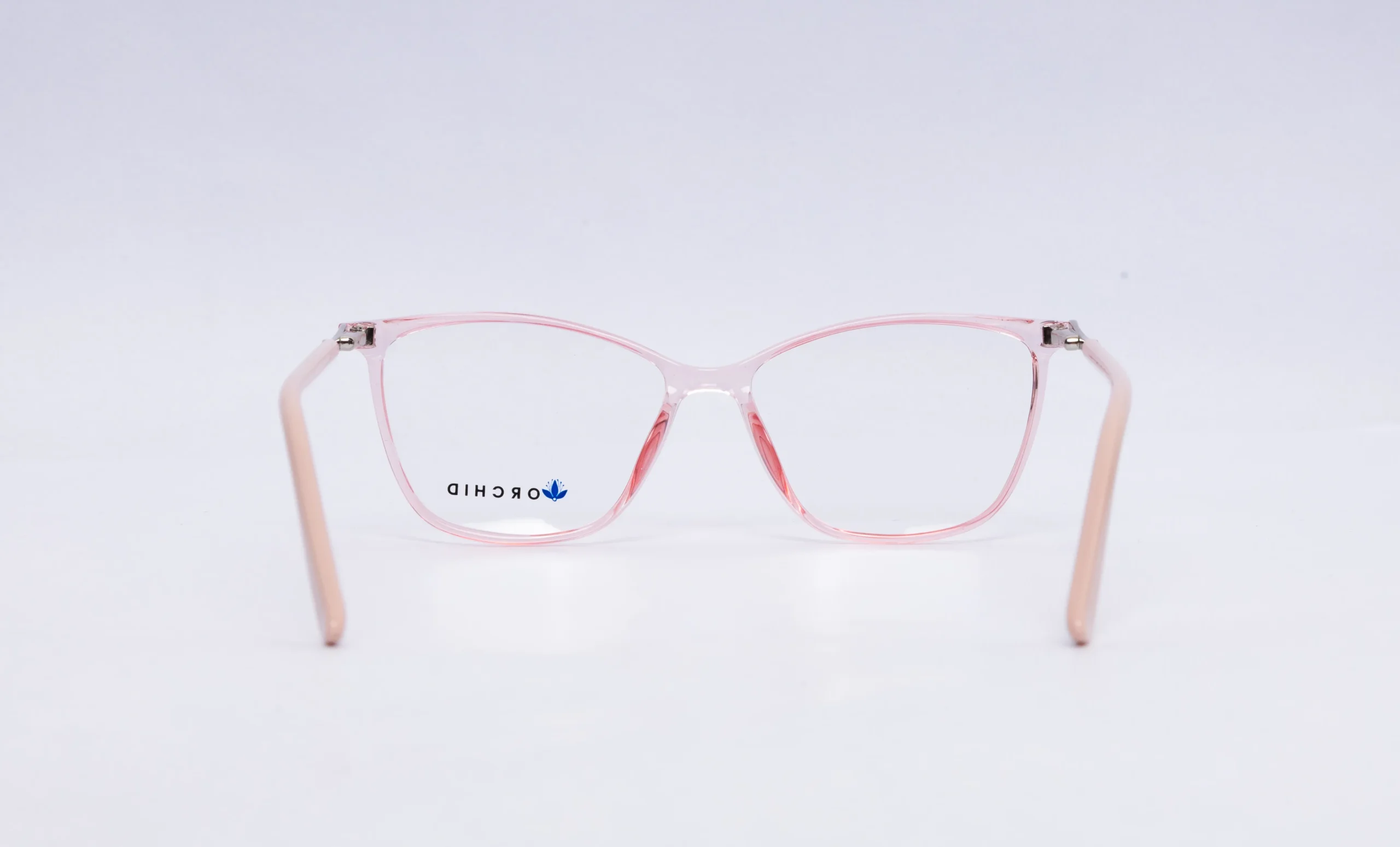 ORCHID Rectangular Pink Eyeglasses - Image 4