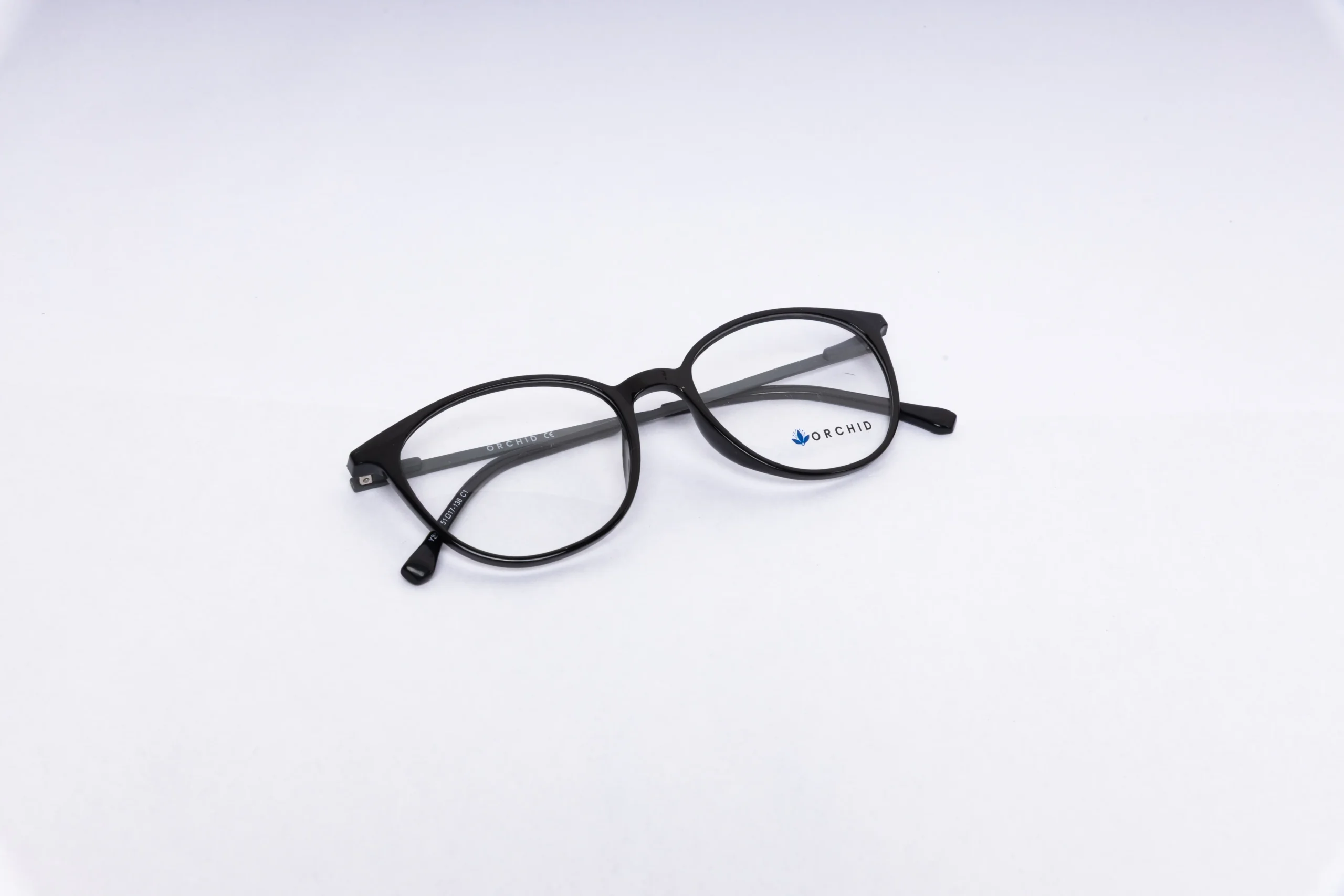 ORCHID Square Black Eyeglasses - Image 5
