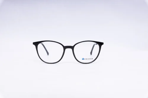 ORCHID Square Black Eyeglasses