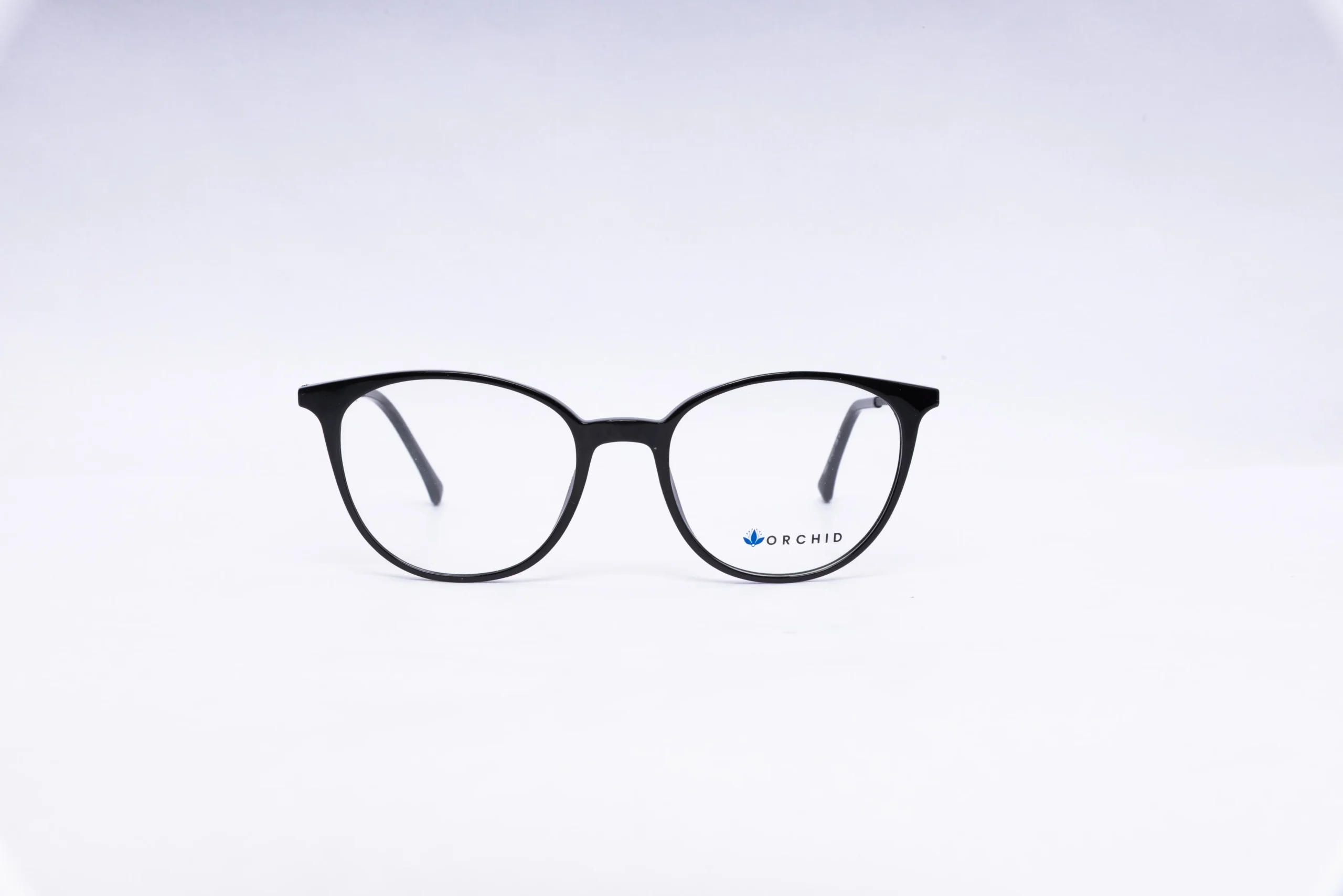 ORCHID Square Black Eyeglasses