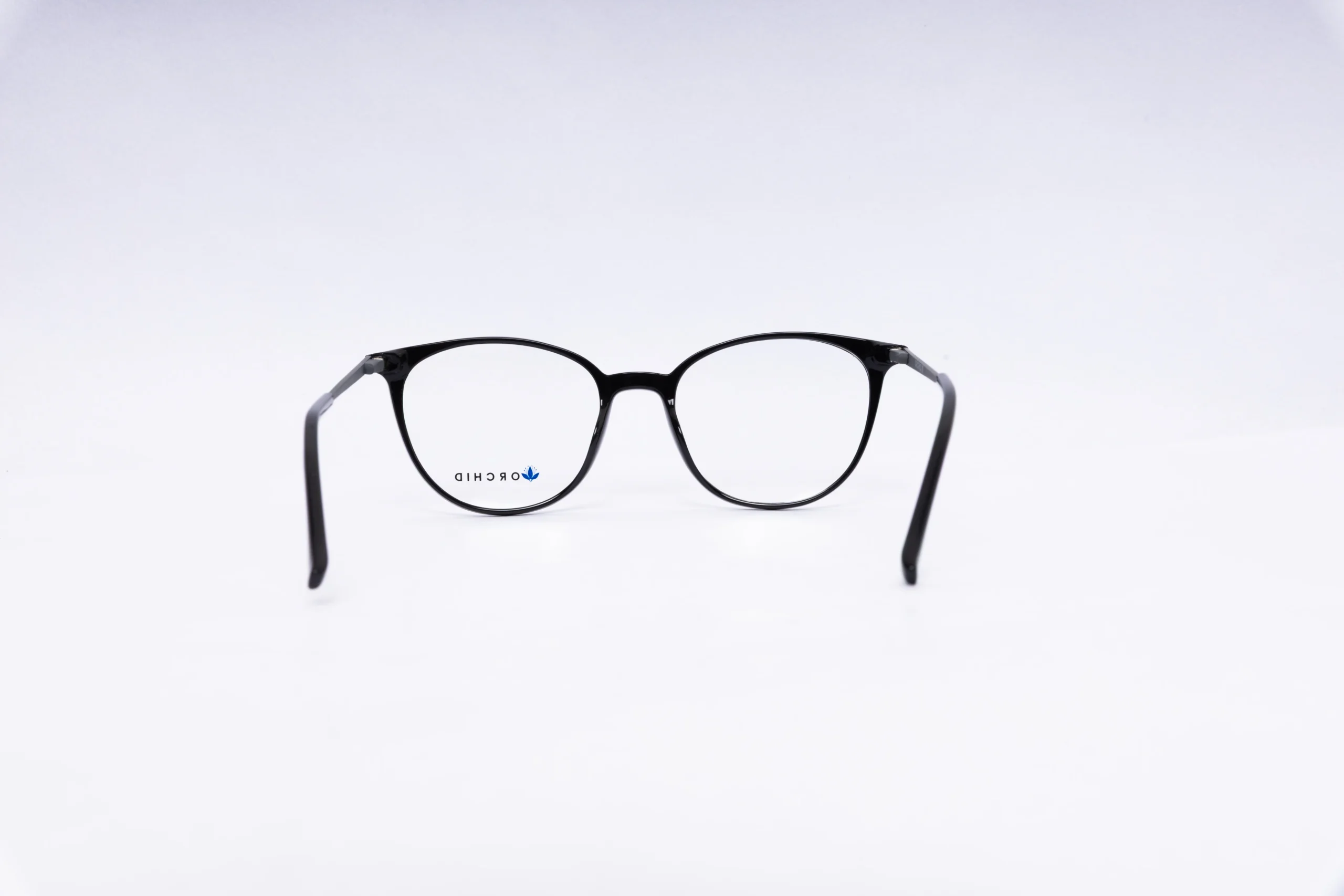 ORCHID Square Black Eyeglasses - Image 4